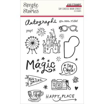 Simple Stories Clear Stamps - Say Cheese Main Street
